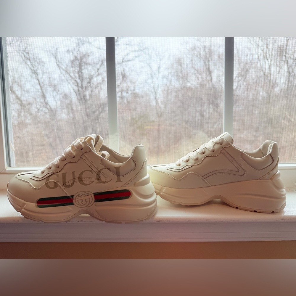 Gucci Off-White Logo Sneakers